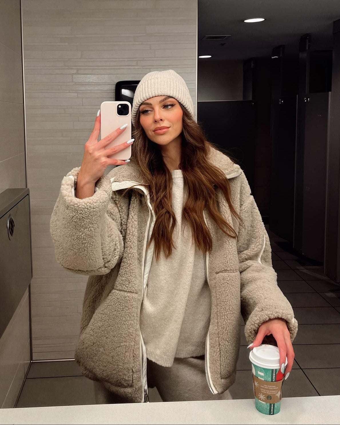 Mirella | Teddy Fleece Jacke