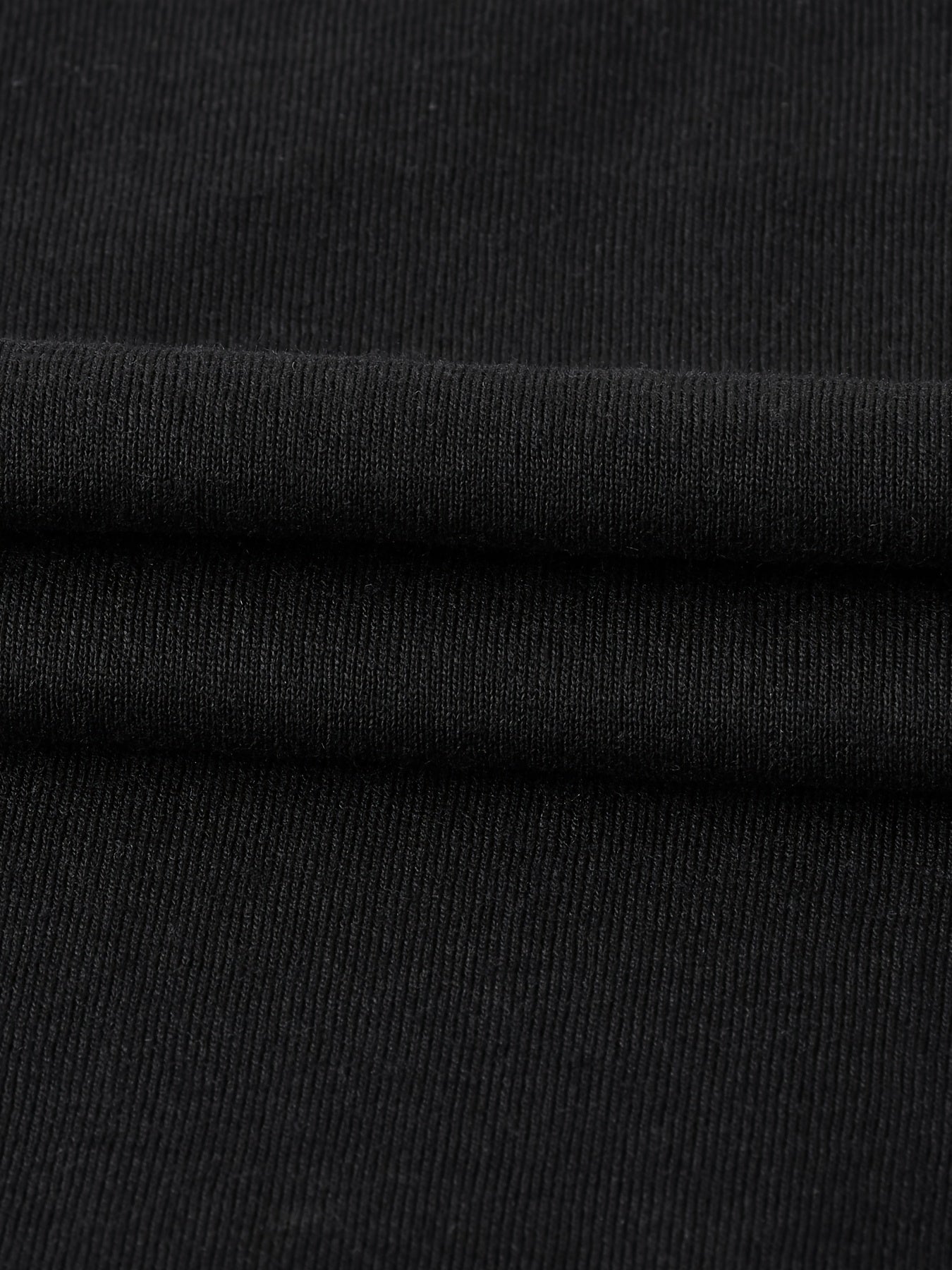 Women's Black V-Neck Vest T-Shirt Spring/Summer Casual